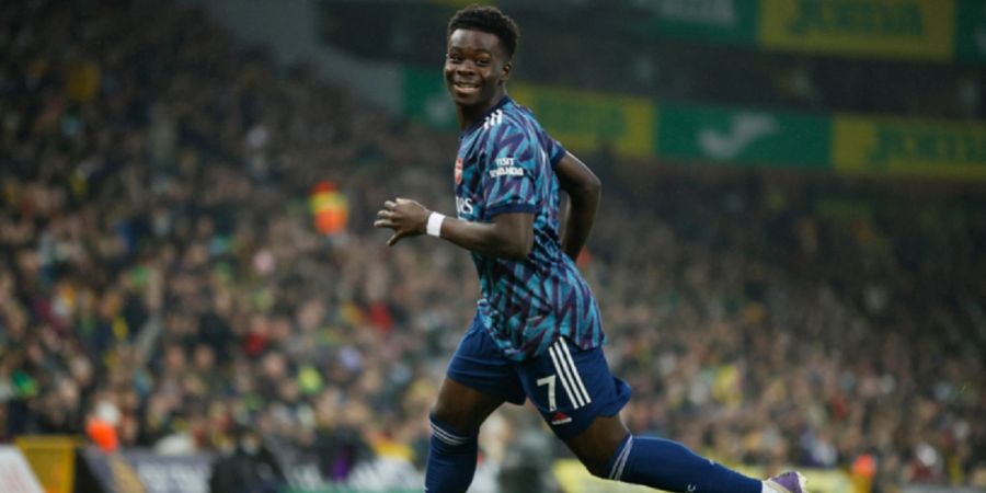 Liverpool dan Manchester City Siap Bajak Bukayo Saka dari Arsenal