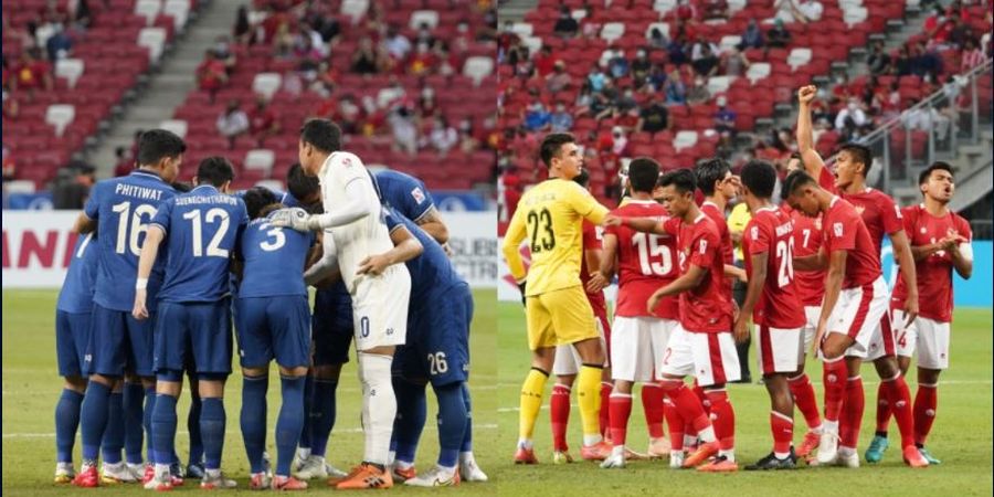 Timnas Indonesia dan Malaysia Punya Rekor yang Berbanding Terbalik 180 Derajat Saat Jumpa Thailand