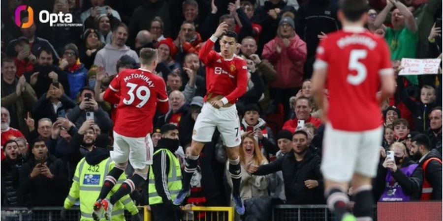 Hasil Liga Inggris -  Cristiano Ronaldo Gacor, Man United Bungkam Burnley di Pengujung 2021