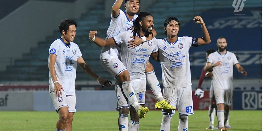 Arema FC Incar Kemenangan Lawan Bhayangkara FC Demi Persaingan Papan Klasemen