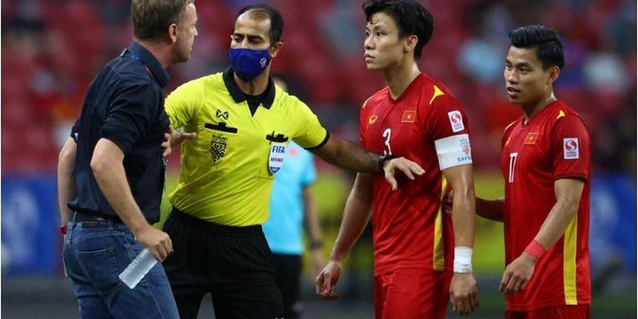 Terungkap! Ini Ucapan Pelatih Thailand saat Beradu Mulut dengan Kapten Vietnam di Piala AFF 2020