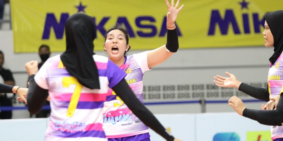 Proliga 2022 - Popsivo Unggul atas Elektrik PLN pada Laga Perdana