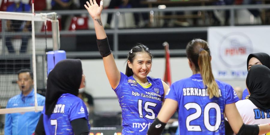 Proliga 2022 - Bandung Bank BJB Gagalkan Popsivo Raih Kemenangan Kedua