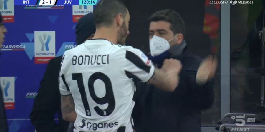 Leonardo Bonucci Serang Staf Inter Milan sampai Bilang Bunuh, Didenda 164 Juta Rupiah