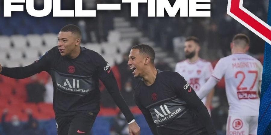 Hasil Liga Prancis - Kylian Mbappe Cetak Rekor, PSG Ngebut dan Anti Longsor