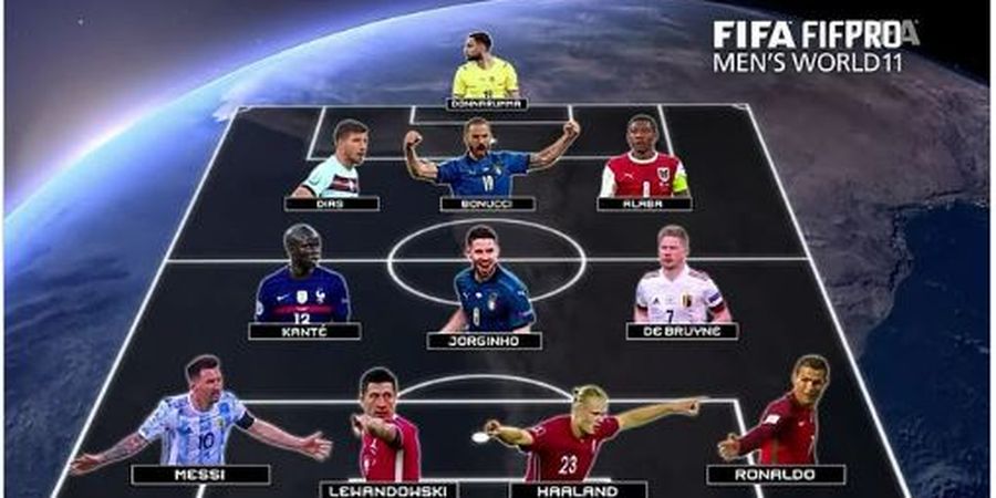 Kontroversi FIFA FIFPro World XI 2021, Formasi Tak Biasa hingga Absennya Mohamed Salah