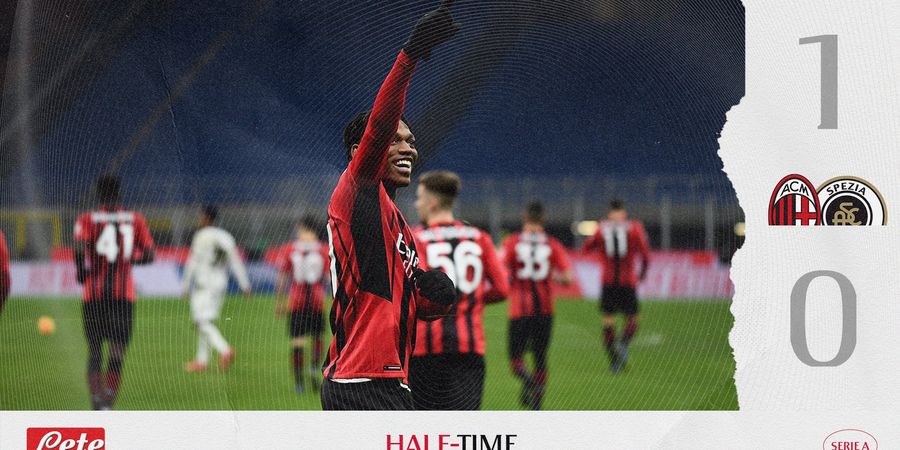 Penalti Gagal, AC Milan Curi Gol Telat untuk Unggul di Babak Pertama