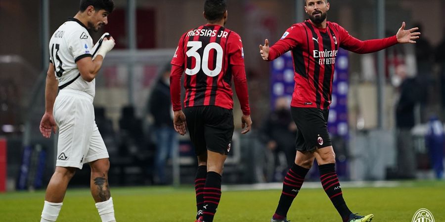 Bukan Cuma Wasit, AC Milan Juga Harus Disalahkan Usai Kalah Memalukan dari Spezia