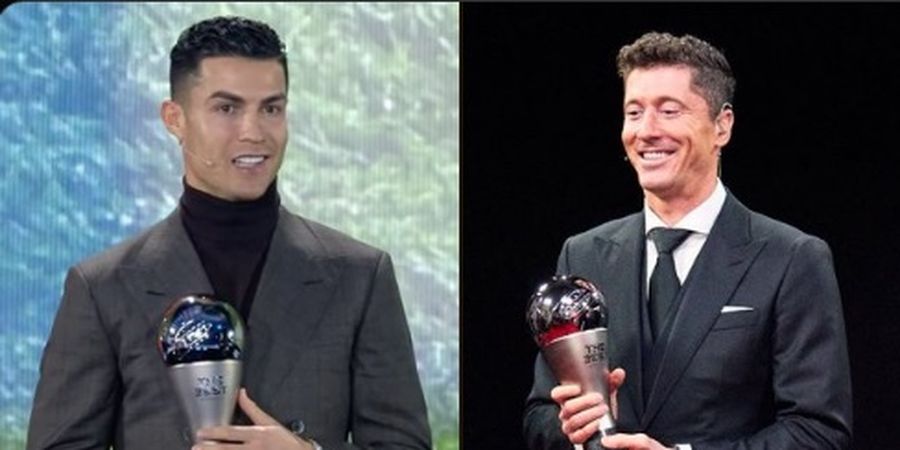 Jadi Pemain Terbaik FIFA, Lewandowski Selevel Cristiano Ronaldo, Unggul 1 Trofi dari Lionel Messi