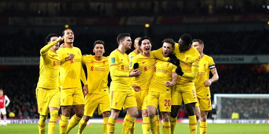 Hasil Piala Liga Inggris - Kombinasi Apik Arnold-Jota Antarkan Liverpool ke Final
