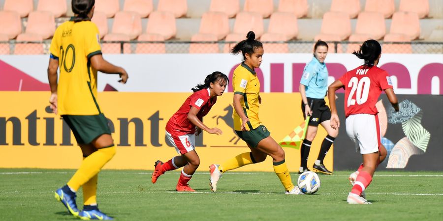 Hasil Piala Asia Wanita 2022 - Hujan Gol, Timnas Wanita Australia Berhasil Kalahkan Timnas Wanita Indonesia