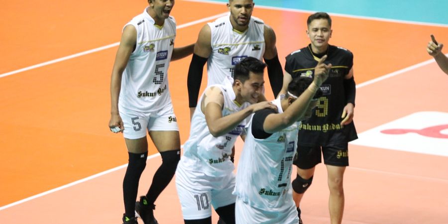 Proliga 2022 - Kejutan, Pertamina Pertamax Tumbang dari Sukun Badak