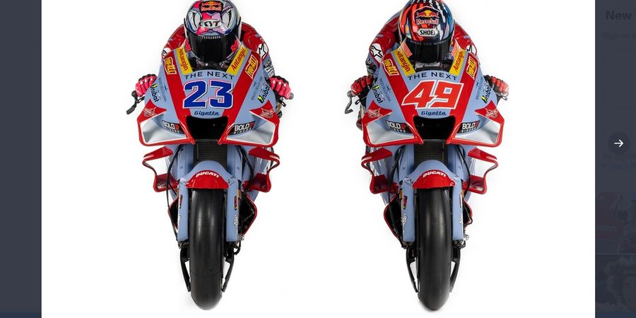 Pemerintah Indonesia Kerja Sama dengan Gresini Racing pada MotoGP 2022