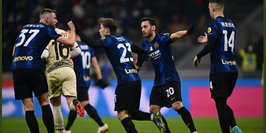 Hasil dan Klasemen Liga Italia - Inter Milan Raja Comeback, AC Milan Tertinggal 5 Poin dari Puncak