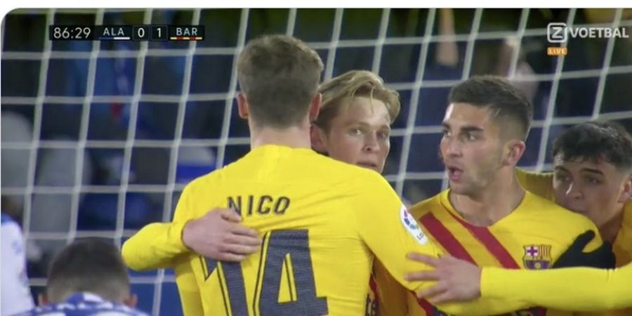 Hasil Liga Spanyol - Barcelona Kerja Keras Jinakkan Tim Papan Bawah, Anak Belanda Jadi Juru Selamat