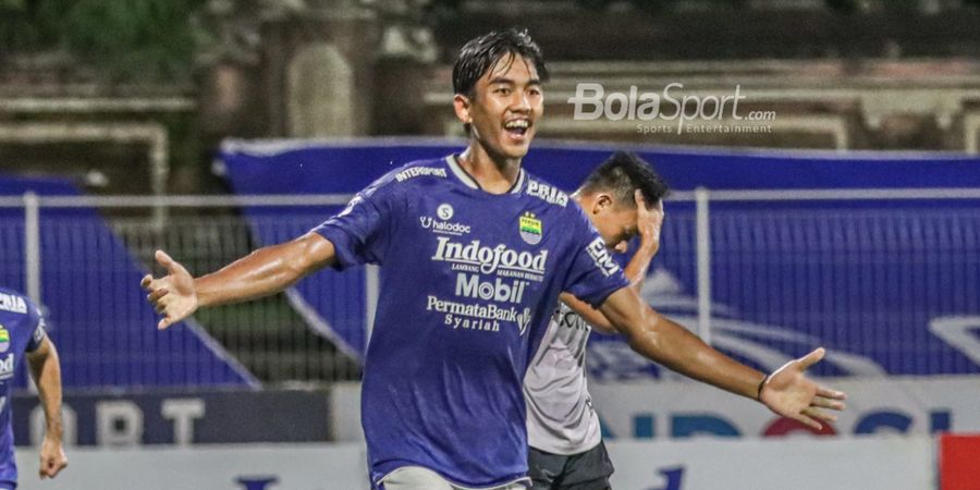 Debut Langsung Cetak Gol, Pemain Muda Persib Dedikasikan Gol Untuk Sosok Penting