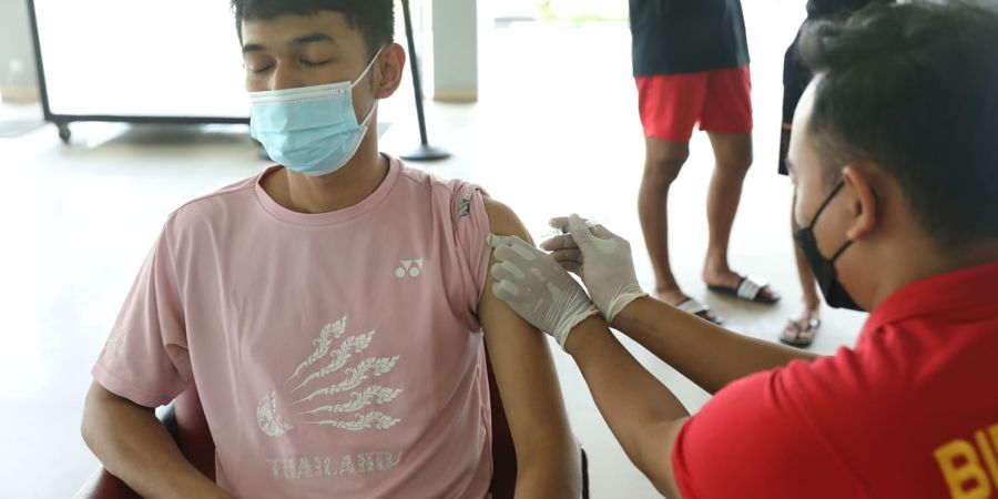 PBSI Jalani Vaksinasi Ketiga, Fajar Alfian: Jangan Takut Vaksinasi!