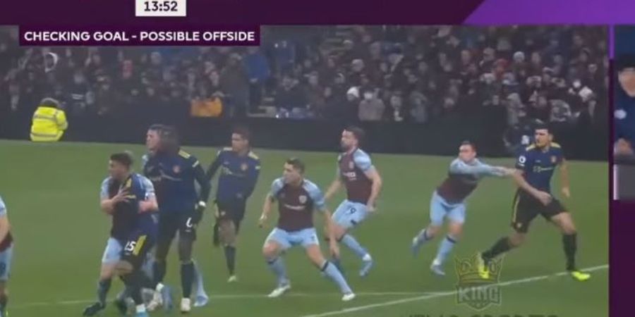 Harry Maguire Bingung Gol Man United Dianulir: Offside, Pelanggaran, atau Dia yang Sengaja Didorong?