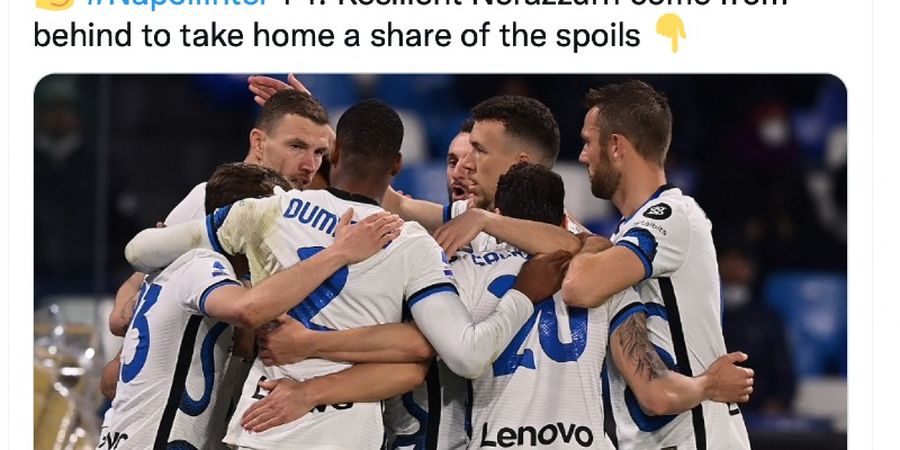 Hasil dan Klasemen Liga Italia - Penyerang Lazio Pimpin Bursa Top Scorer, Inter Milan Diintai Rival Sekota