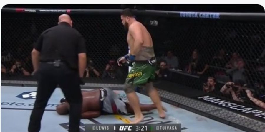 Hasil UFC 271 - Tai Tuivasa Ngeri! Raja KO Saja Disikut sampai Ambruk
