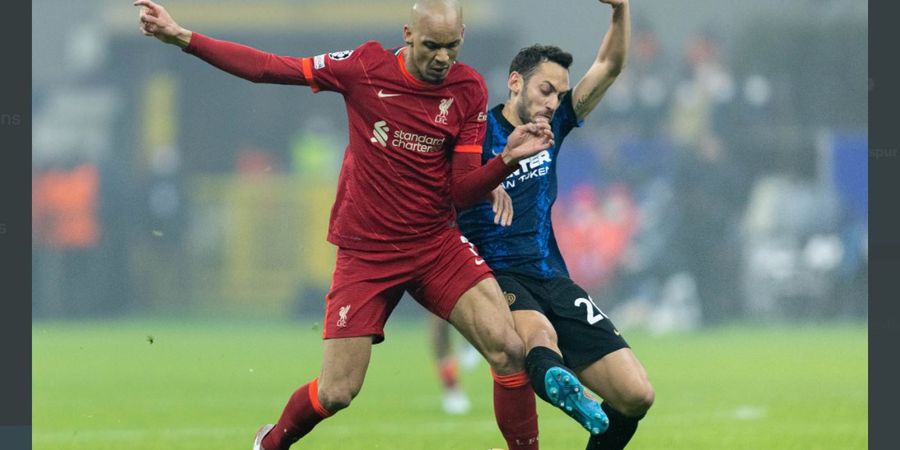 Sama-sama Tak Tahu Letak Gawang, Inter Milan dan Liverpool Imbang di Paruh Pertama