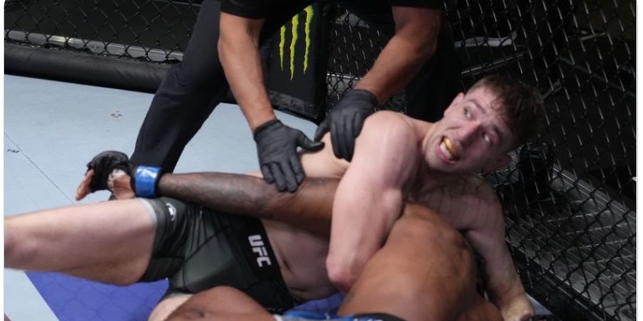 Hasil UFC Vegas 48 - Tinggal 1 Detik Ronde Selesai, Kyle Daukaus Cekik Lawan sampai Menyerah