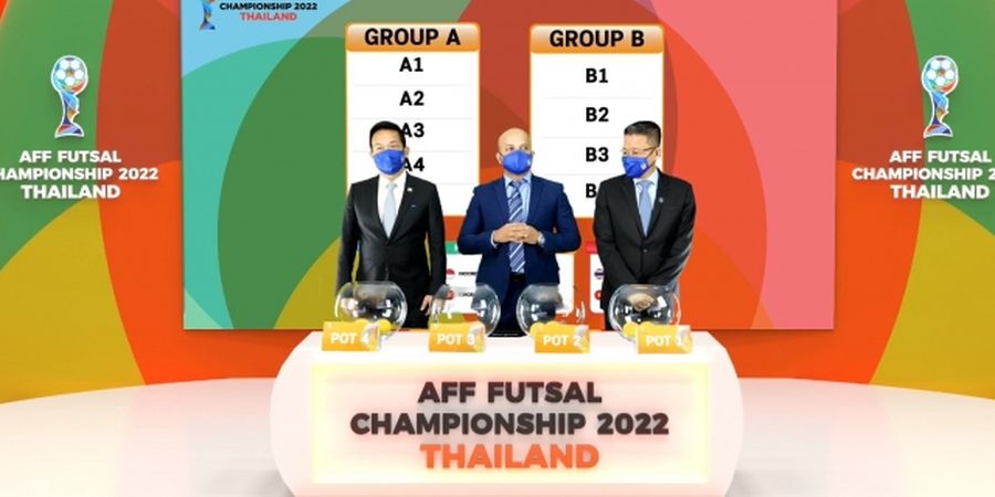 Hasil Drawing Piala AFF Futsal 2022, Indonesia Jumpa Malaysia Lagi