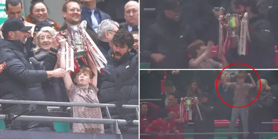 Ternyata Ini Sosok Anak Kecil yang Ikut Angkat Trofi Bareng Liverpool