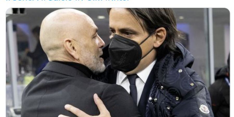 Rivalitas Stefano Pioli Vs Simone Inzaghi, dari Serie C sampai Scudetto Pertama di Liga Italia