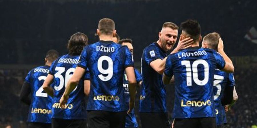 Hasil Liga Italia - Hattrick Lautaro Martinez Antar Inter Milan Akhiri Puasa Gol dan Kudeta Napoli dari Puncak Klasemen