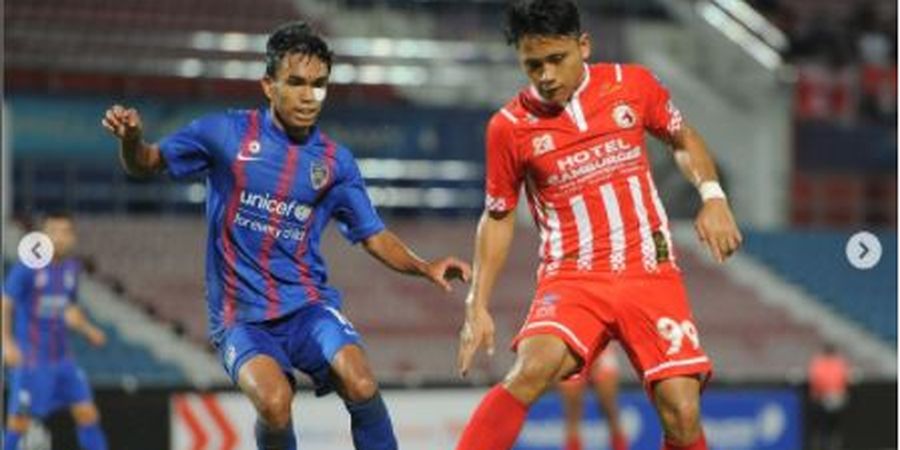 Natanael Siringoringo Cetak Gol Lewat Sprint dari Tengah Lapangan, Kelantan FC Curi Kemenangan di Kandang JDT II