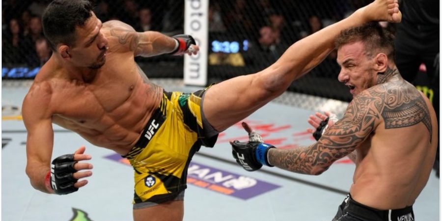 Hasil UFC 272 - Ditonton Islam Makhachev, Rafael dos Anjos Bikin Lawan Dadakan Hancur-hancuran