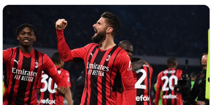 Bawa AC Milan Menang dengan Kaki Berdarah, Olivier Giroud Tetap Merendah