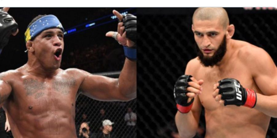 UFC 273 - Israel Adesanya Jagokan Gilbert Burns Musnahkan Rekor Khamzat Chimaev
