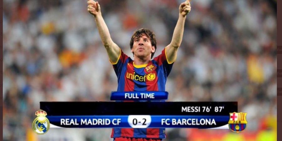 Kunjungan Terakhir Lionel Messi ke Markas Real Madrid di Liga Champions: Cetak 2 Gol, 5 Pemain Diacak-acak
