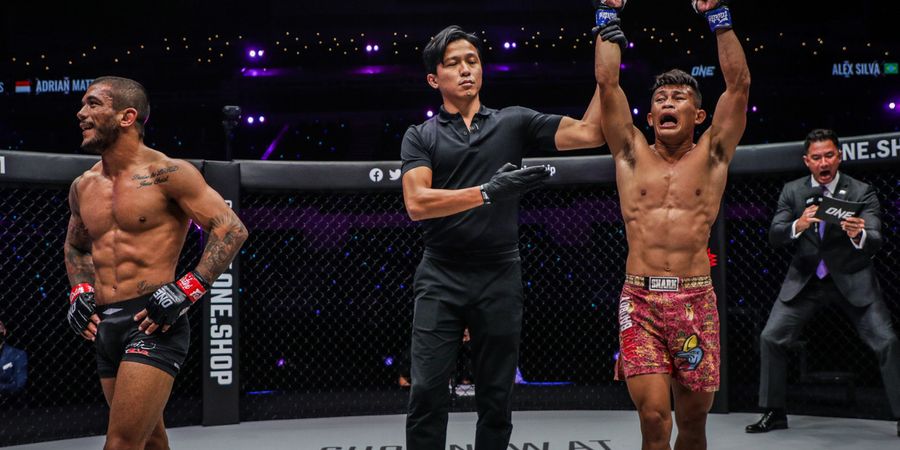 Hasil ONE Championship: Lights Out - Adrian Mattheis Pukul KO Jagoan Idola