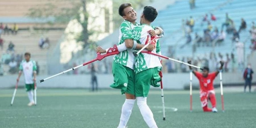 Bantai Bangladesh, Timnas Sepak Bola Amputasi Indonesia Jaga Asa Mentas di Piala Dunia