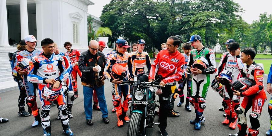 Presiden Jokowi Merendah Motornya Tak Sebagus MotoGP tapi...