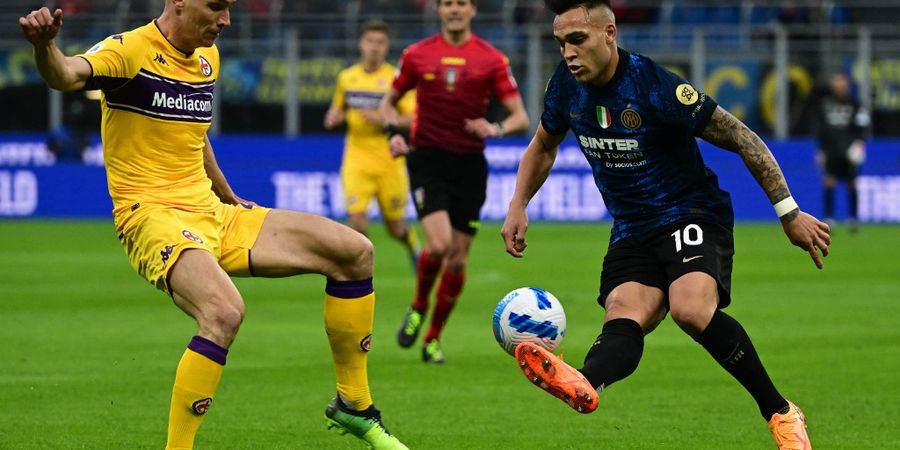 Inter Milan dan Fiorentina Susah Cetak Gol, Skor Kacamata Hiasi Babak Pertama