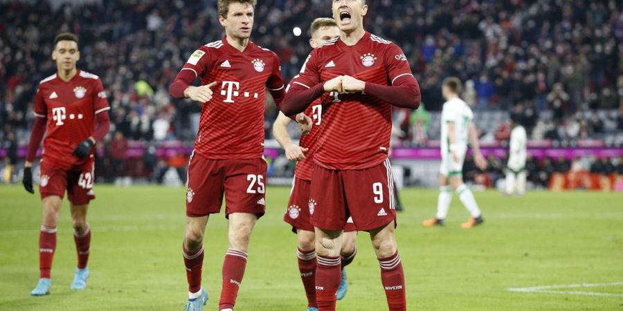 Hasil dan Klasemen Bundesliga - Bayern Muenchen Mengamuk, Lewandowski Kelima Kalinya Tembus Gol 30+