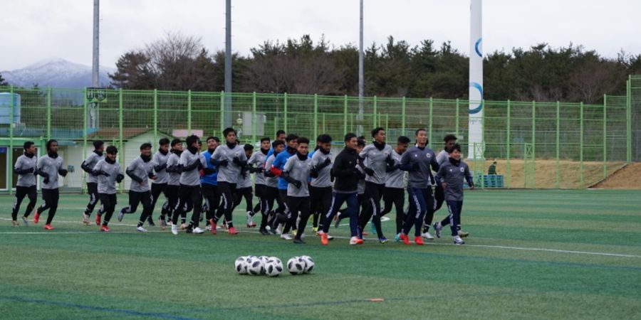 Hanya Pemanasan Jadi Latihan Perdana Timnas U-19 Indonesia di Korea Selatan