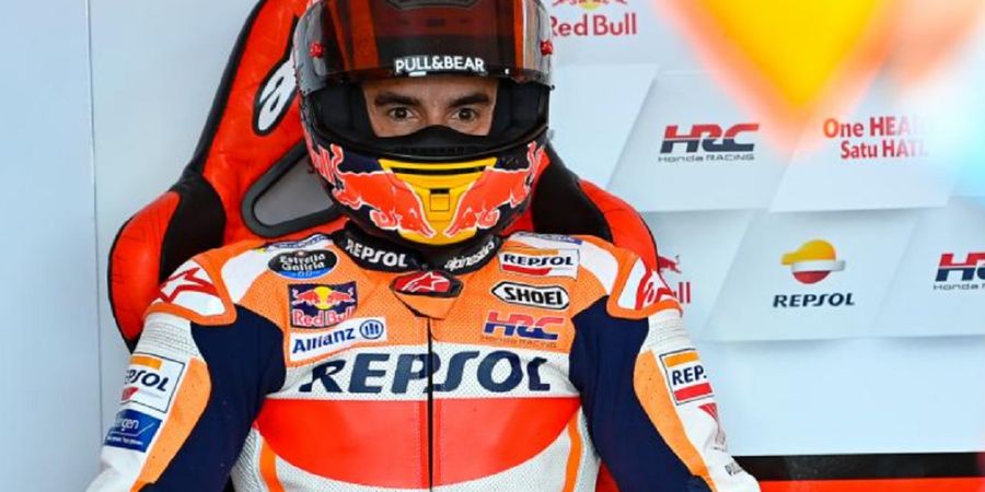 Marc Marquez Jadi Korban Ganasnya Mandalika, Ban Lawas Michelin Biang Keroknya?