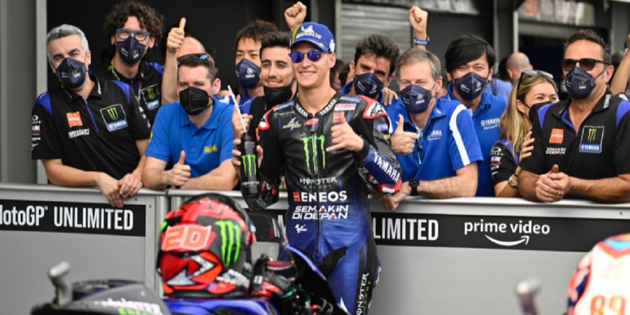 MotoGP Indonesia 2022 – Raih Hasil Bagus, Duo Yamaha Tak Cemberut Lagi