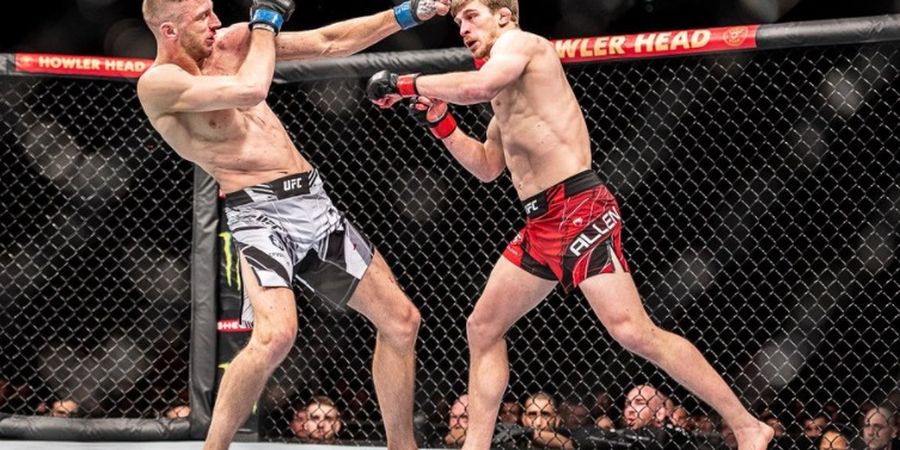 Hasil UFC London - Minggat ke Divisi Lain, Korban Islam Makhachev Dihajar Habis-habisan