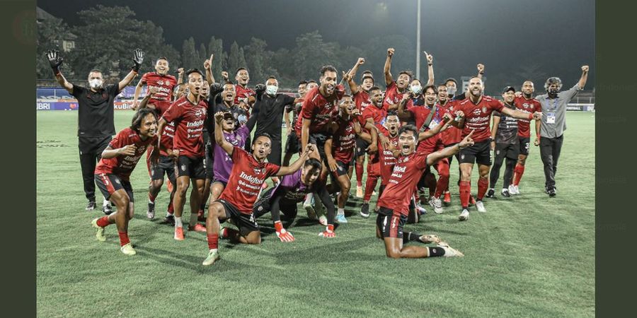 Fakta-fakta Bali United Juara Liga 1, Ada 'Bantuan' dari Persik Kediri