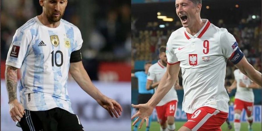 Hasil Drawing Piala Dunia 2022 - Sebelum Vs Cristiano Ronaldo, Lionel Messi Diuji Robert Lewandowski Lebih Dulu