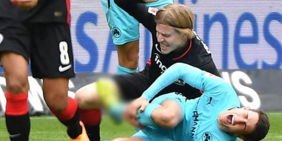 Ngeri, Eks Winger AC Milan Bikin Pemain Lawan Alami Cedera Horor di Liga Jerman