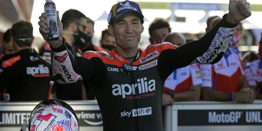 MotoGP Argentina 2022 - Aleix Espargaro Akhiri Puasa 7 Tahun Aprilia