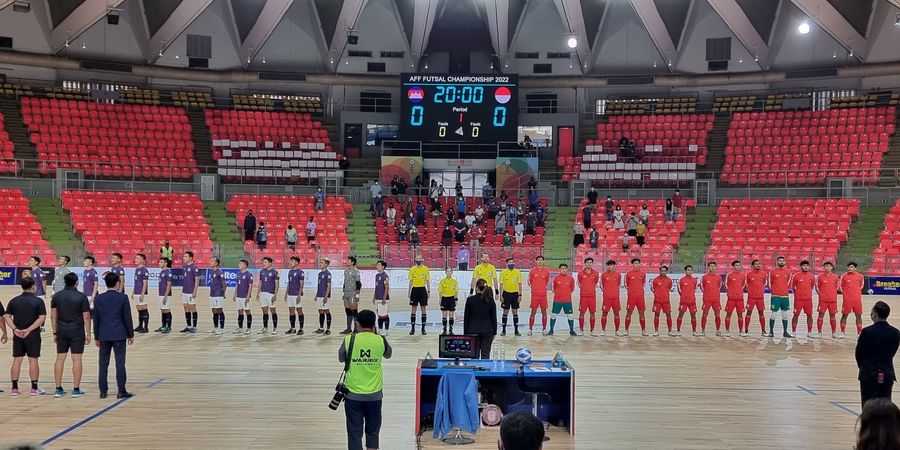Hasil Piala AFF Futsal 2022 - Diwarnai Hattrick Kilat, Indonesia Lolos Semifinal Usai Libas Kamboja