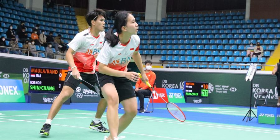 Hasil Korea Open 2022 -  Langkah Adnan/Mychelle Terhenti